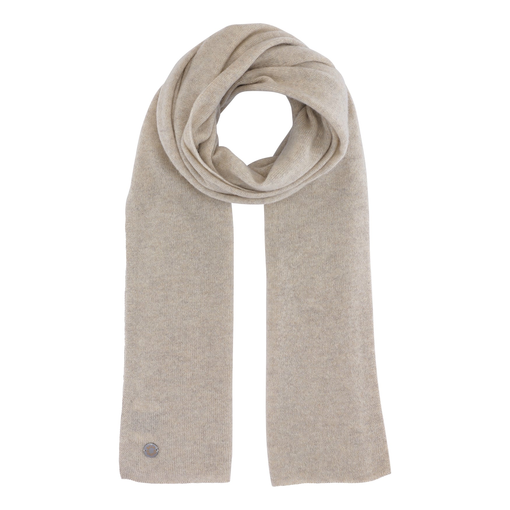 Beta Studios Aja Long Scarf Accessories Cashmere Sand Melange