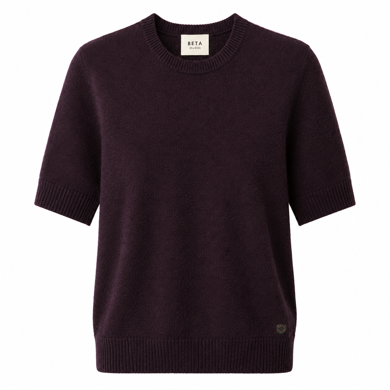 Beta Studios Anna Lady Sleeve Cashmere Tops Ripe fig