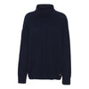 Gidi Cable Turtle Neck - Navy