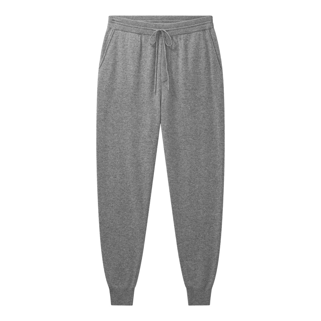 Beta Studios Jim Pants Cashmere Pants Grey Melange