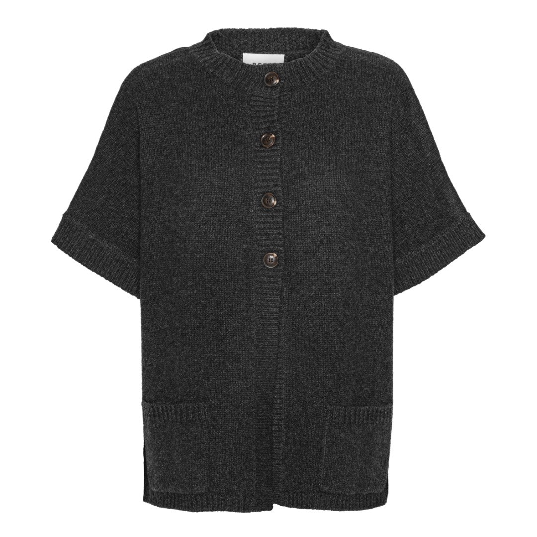 Beta Studios Kristel Short Cape Cardigan Pepper