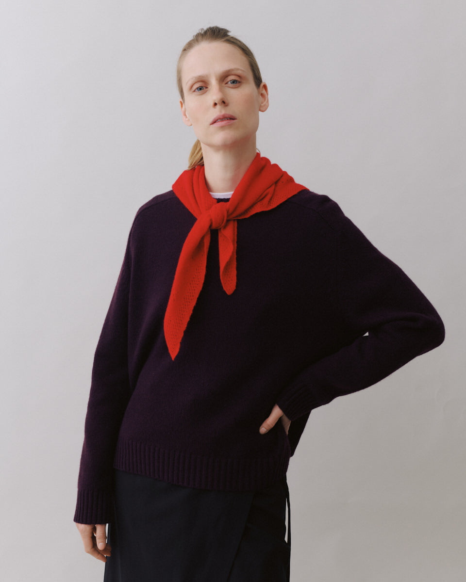 Beta Studios Nilo Medium Triangle Scarf Accessories Cashmere Adrenaline Rush