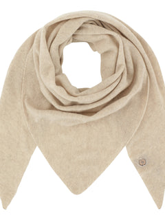 Andrea Triangle Scarf - Sand Melange