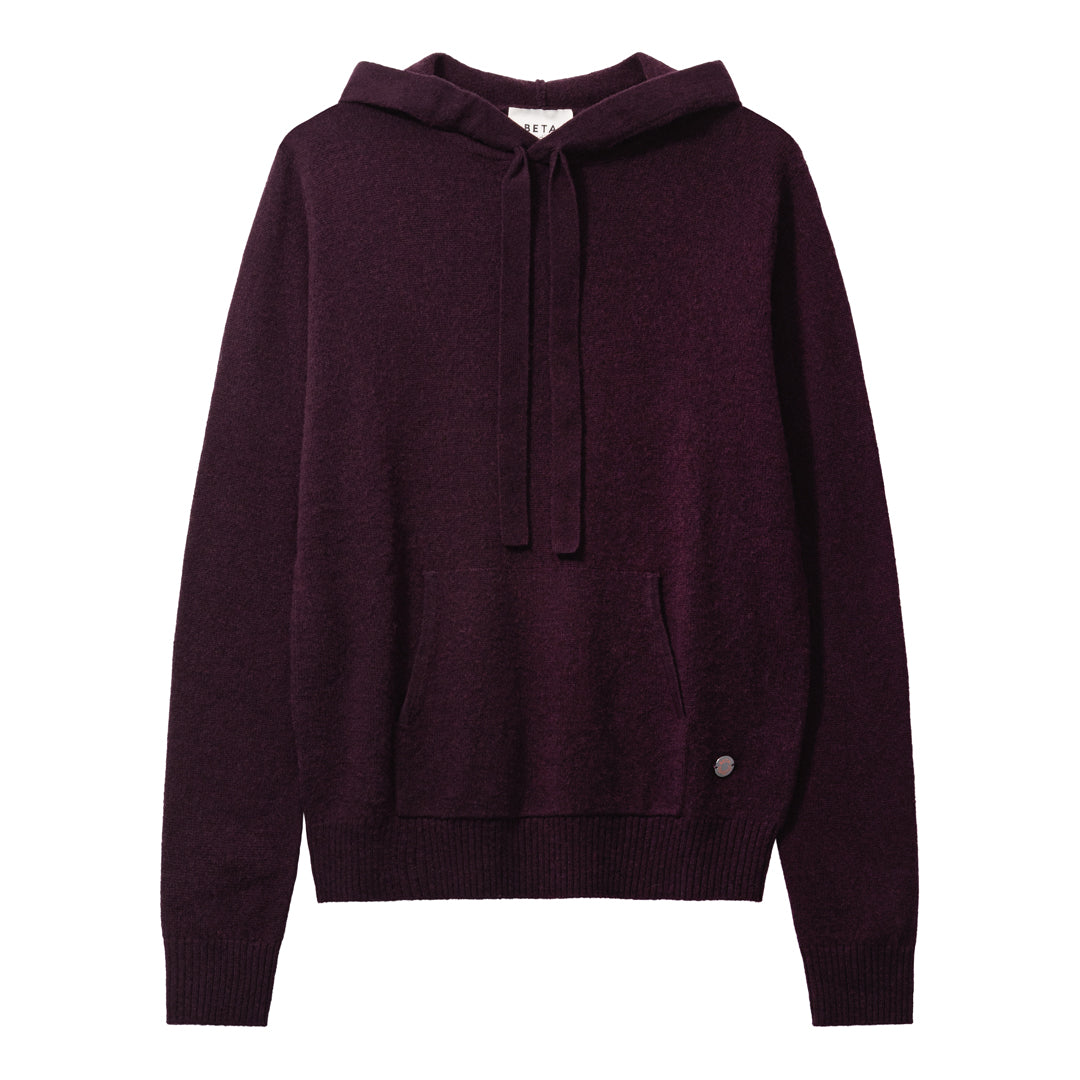 Beta Studios Adele Hoodie Cashmere Tops Ripe fig