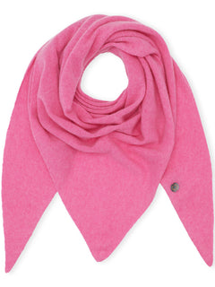 Andrea Triangle Scarf - Pink Power
