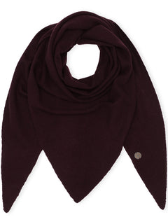 Andrea Triangle Scarf - Ripe fig
