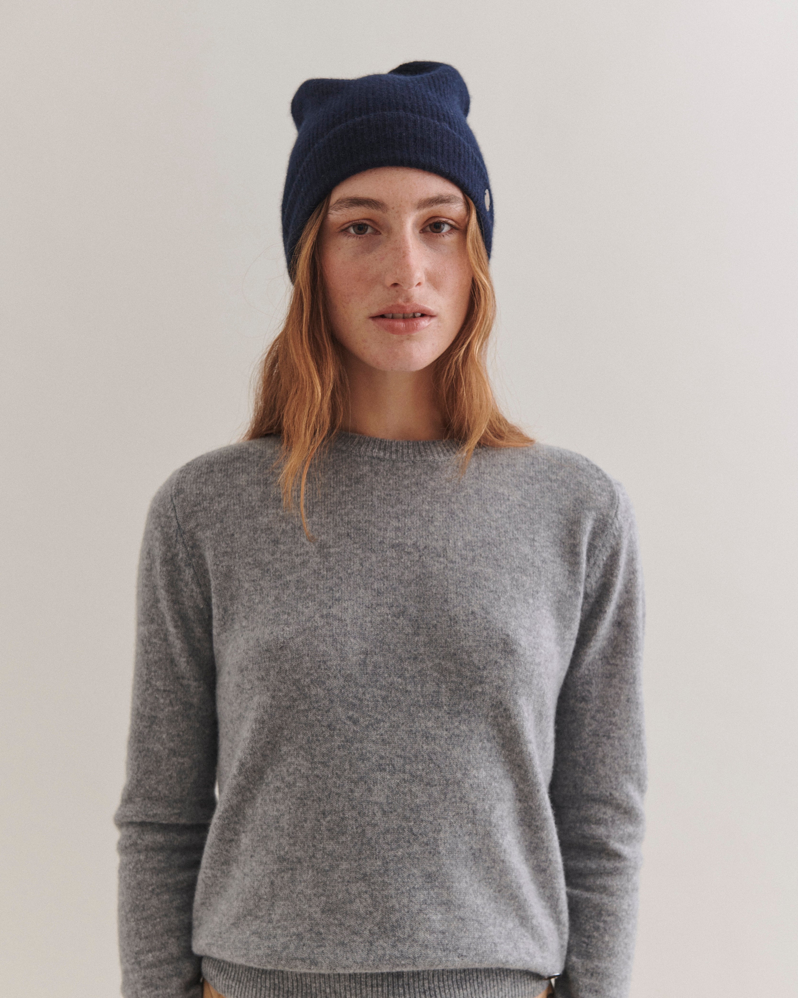 Beta Studios Astrid Beanie Accessories Cashmere Navy