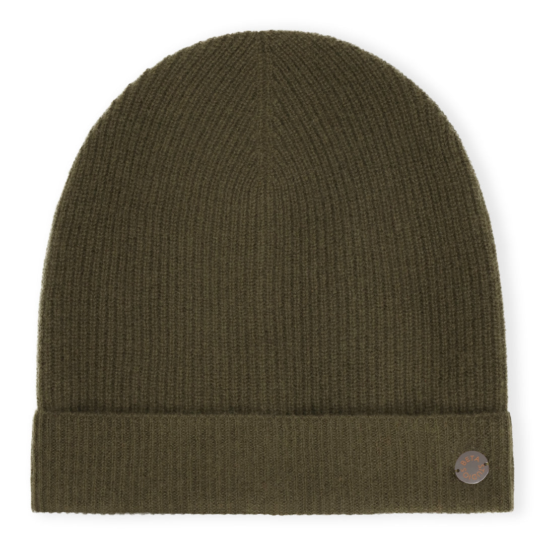 Beta Studios Astrid Beanie Accessories Cashmere Topiary Green