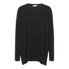 Berta Oversize O-neck top - Black