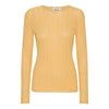 Cala Long Sleeve Tee Cashmere/Silk - Golden Creme