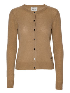 Classic Cardigan Cashmere - Camel