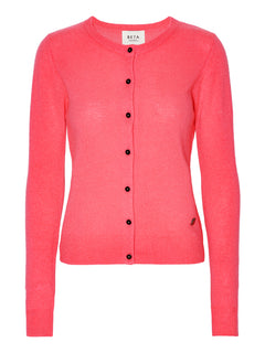 Classic Cardigan Cashmere - Pink Limonade