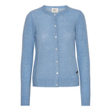 Beta Studios Classic Cardigan Cashmere Cashmere Tops Powder Blue