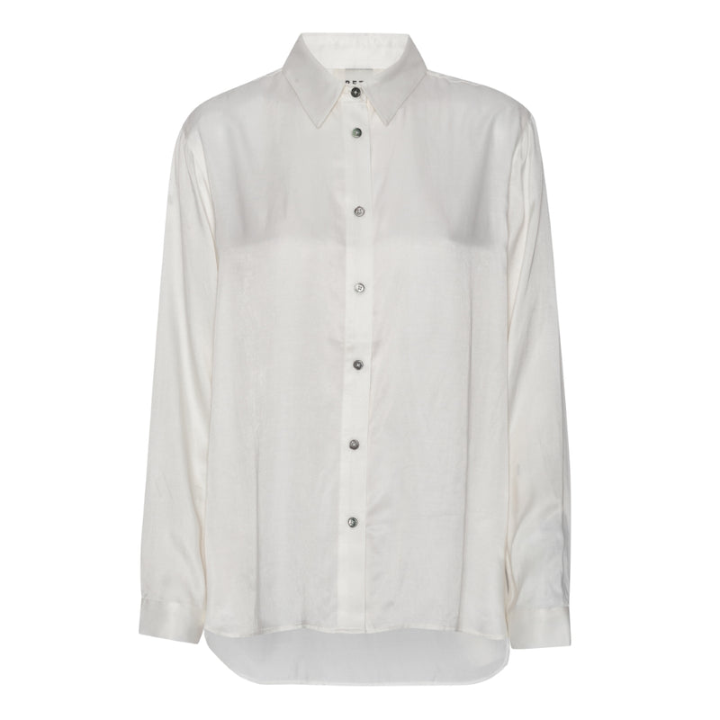 Beta Studios Flora Shirt Shirt Almost White