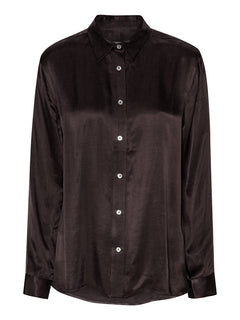 Flora Shirt - Dark Brown