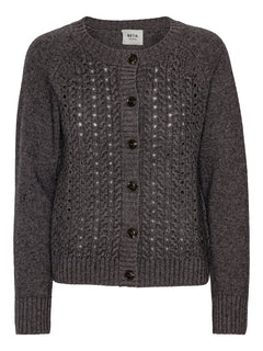 Jova Cardigan - Mole Melange