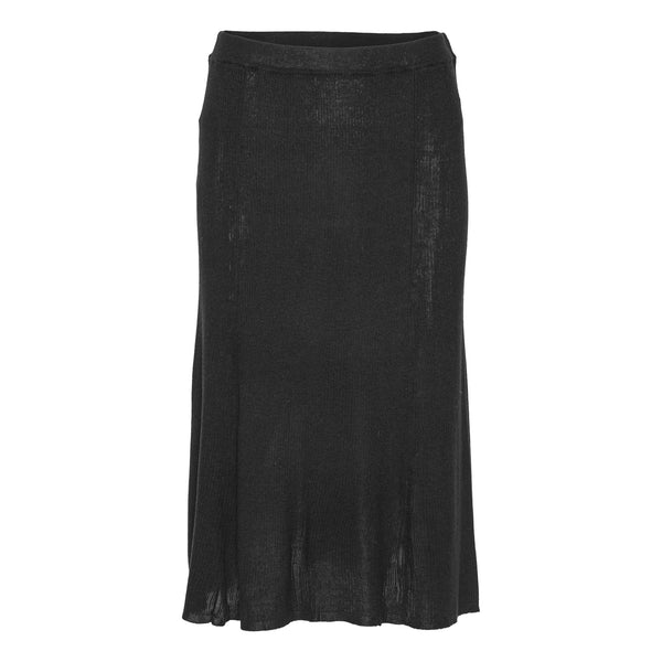 Beta Studios Kamma Skirt Silk/Cashmere Bottom Black