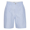 Kanne Striped Shorts - Light Blue Stripes