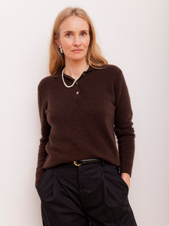 Kassandra Polo - Coffee Brown