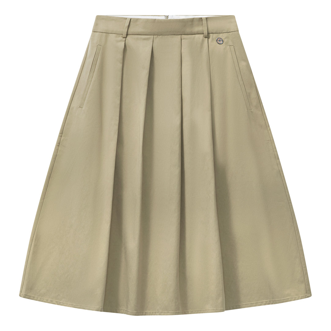 Beta Studios Kornelia Skirt Skirt Army Khaki