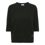 Beta Studios Lady Sleeve Cashmere Cashmere Tops Black