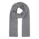 Beta Studios Long Cashmere Scarf Accessories Cashmere Grey Melange