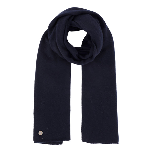 Beta Studios Long Cashmere Scarf Accessories Cashmere Navy