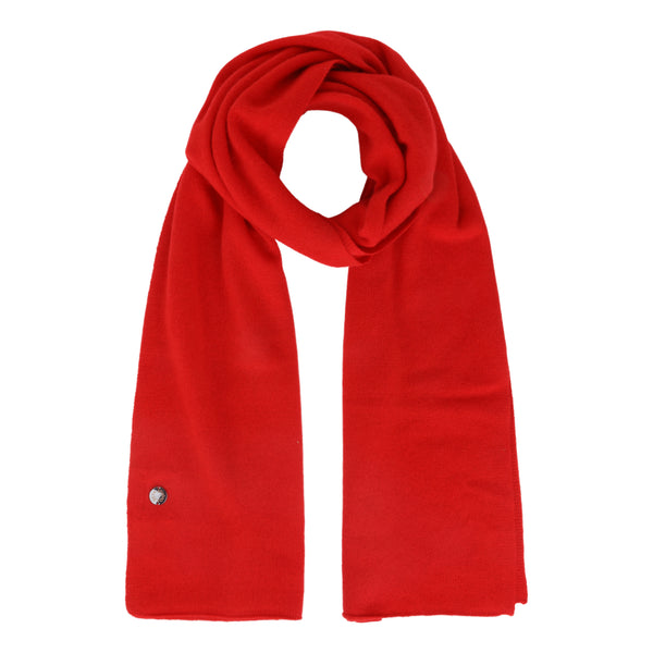 Beta Studios Long Cashmere Scarf Accessories Cashmere Red