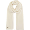 Long Cashmere Scarf - Almost White