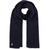 Long Cashmere Scarf - Navy
