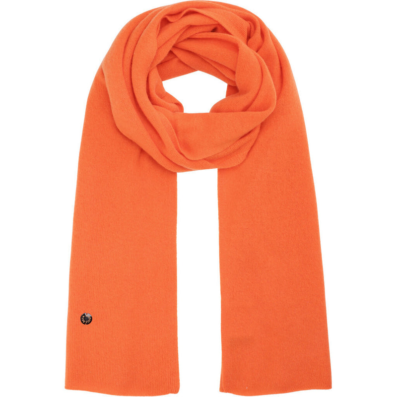Beta Studios Long Cashmere Scarf Accessories Cashmere Poppy Orange