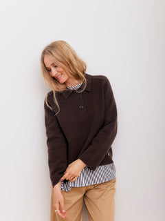 Louisa Polo - Seal Brown