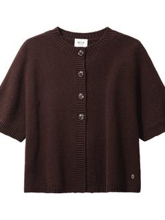Malle Vest - Chocolate Plum