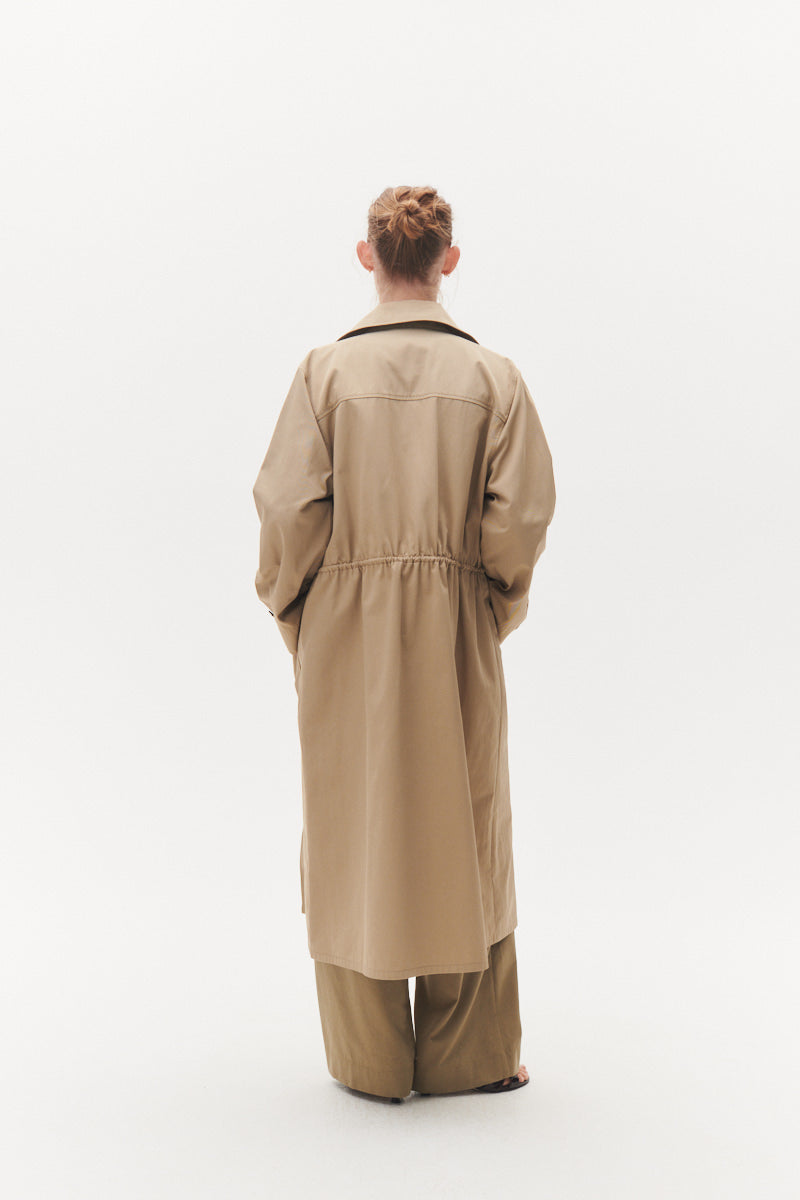 Beta Studios Martine Coat Coat Army Khaki