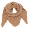 Mini Triangle scarf waves - Camel