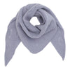 Mini Triangle scarf waves - Slate grey