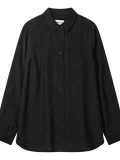 Morgan Silk Shirt - Black