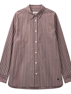 Nanaki Striped Shirt - Mahogany