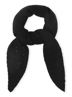Nilo Medium Triangle Scarf - Black