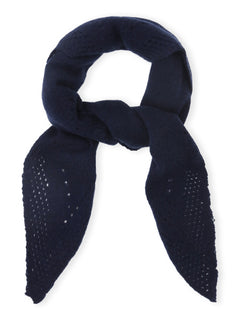 Nilo Medium Triangle Scarf - Navy