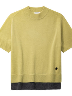 Ninna Short Sleeve - Golden Green