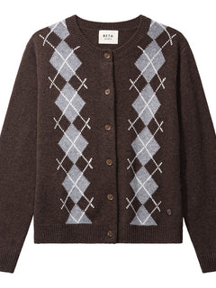 Noelle Cardigan - Compost/Derby/Moon