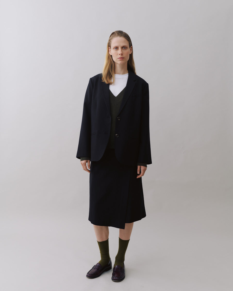 Beta Studios Nynne Wool Blazer Jacket Black