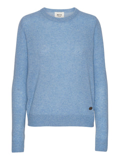 Abbie O-neck Basic - Powder Blue
