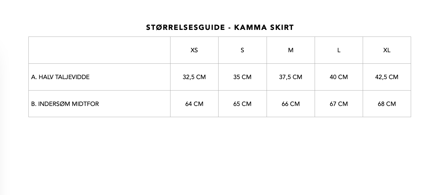 Size Guide