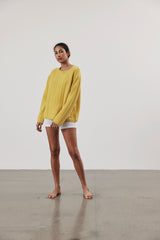 Beta Studios Fiona Cable Uld/Cashmere Tops Golden Yellow