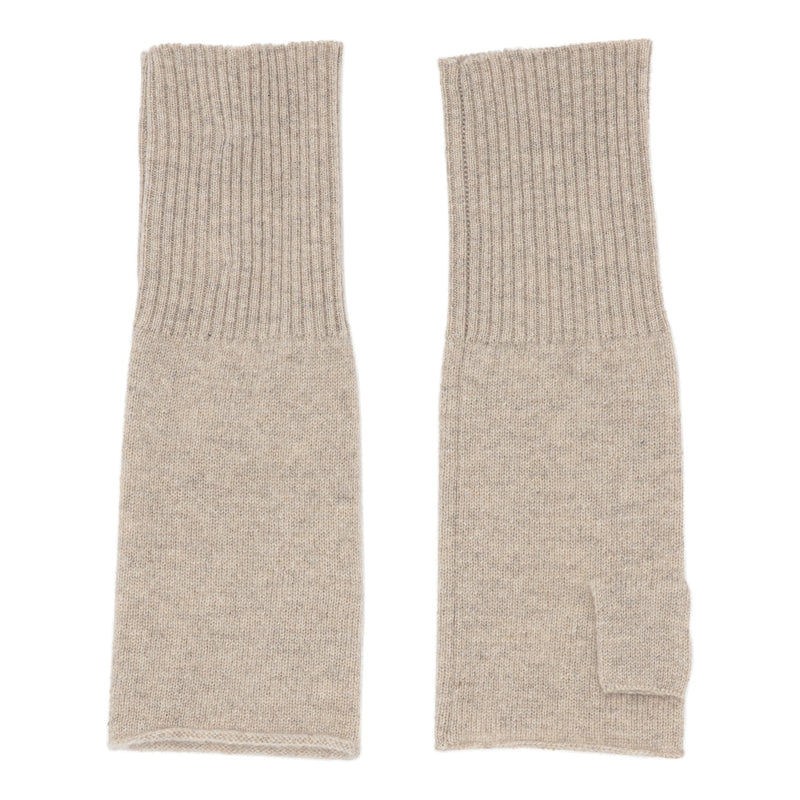 Beta Studios Glove Fingerless Cashmere Accessories Cashmere Sand Melange