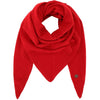 Triangle Cashmere Scarf - Traffic Red